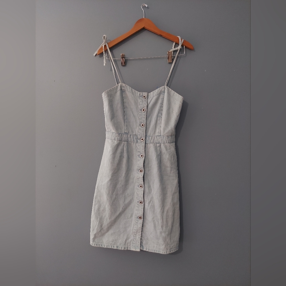 Jack Wills Denim Mini Dress, Size 4